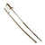 Original Imperial Japanese WWII Army Type 19 Kyu-Gunto Nickel-Plated Parade Officer’s Sword with Scabbard Original Items