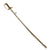 Original Imperial Japanese WWII Army Type 19 Kyu-Gunto Nickel-Plated Parade Officer’s Sword with Scabbard Original Items