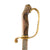 Original Imperial Japanese WWII Army Type 19 Kyu-Gunto Nickel-Plated Parade Officer’s Sword with Scabbard Original Items