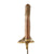 Original Imperial Japanese WWII Army Type 19 Kyu-Gunto Nickel-Plated Parade Officer’s Sword with Scabbard Original Items