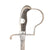 Original German WWII NCO Dove's Head Sword by F. W. Höller of Solingen with Steel Scabbard Original Items