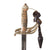 Original British Pre-WWI P-1845 Infantry Regiment Nickel Plated Officer's Dress Sword with Leather-Covered Steel Scabbard & Sword Knot - Edward VII Marked Original Items
