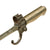Original French WWI Lebel M.1886 Nickel Handle Cruciform Épée Bayonet with Steel Scabbard Original Items