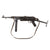 German WWII Replica MP 40 Cap Plug Firing Submachine Gun with Leather Sling by MGC Japan - Magazine Button Seized Original Items