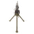 Original British WWI Type Vickers Fluted Display Medium Machine Gun Serial D-3981 with 1933 Dated Tripod Original Items
