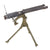 Original British WWI Type Vickers Fluted Display Medium Machine Gun Serial D-3981 with 1933 Dated Tripod Original Items