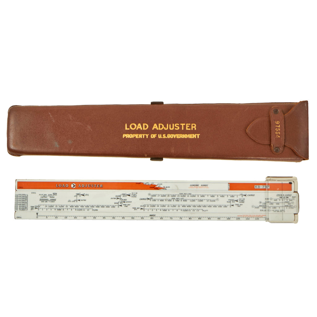 Original WWII U.S. CG-4A WACO Glider Load Adjuster with Leather Case & Hanger Original Items