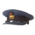 Original British WWII Named Royal Air Force RAF Officer Visor Cap by Tress & Co. of London - N.S. Cinderey Original Items