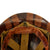 Original U.S. WWII / Korean War USMC Front Seam Fixed Bale M1 Helmet with MSA Liner and USMC Cover With Stenciled Eagle, Globe and Anchor - Complete Original Items