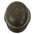 Original German WWII Double Decal NSDAP Civic Police M42 Steel Combat Helmet with 1943 Dated 57cm Liner - Stamped EF64 Original Items