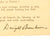 Original U.S. WWII SHAEF Eisenhower Letter Sent to the Troops Before D-Day Original Items
