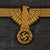 Original German WWII SS BeVo Embroidered Tropical Sleeve Eagle Insignia Original Items