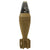 Original U.S. WWII M49A2 60mm Deactivated Mortar Round with Fuse with Original Paint - Dated 1943 - Inert Original Items