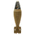 Original U.S. WWII M49A2 60mm Deactivated Mortar Round with Fuse with Original Paint - Dated 1943 - Inert Original Items