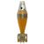Original U.S. WWII 1941-Dated M49A2 60mm Deactivated Practice Mortar Round with 1941-Dated Fuse and Later-Added Yellow Paint - Inert Original Items