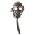 Original British WWII RAF Type C Leather Flying Helmet with Mk. VIII Goggles & U.S. Type A-10A Oxygen Mask Original Items