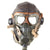 Original British WWII RAF Type C Leather Flying Helmet with Mk. VIII Goggles & U.S. Type A-10A Oxygen Mask Original Items