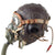Original British WWII RAF Type C Leather Flying Helmet with Mk. VIII Goggles & U.S. Type A-10A Oxygen Mask Original Items