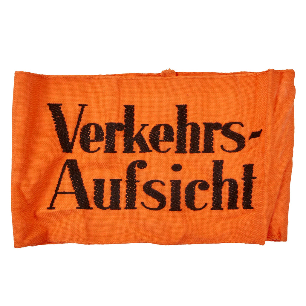 Original German WWII Heer Army Military Field Police Verkehrs-Aufsicht Traffic Control Embroidered Armband Original Items