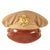 Original U.S. WWII Summerweight Tan Crusher Cap by Philadelphia Maker Original Items