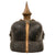 Original Imperial German WWI Prussian M1891 Line Infantry Pickelhaube Spiked Helmet by J.M. Eckart of Ulm with Two Prussian Cockades - Size 56 Original Items
