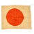 Original Japanese WWII Pilot Bail Out Float Flag - 31 x 39” Original Items