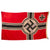 Original German WWII USGI Signed and Dated Bring Back Kriegsmarine 150cm x 250cm Naval Battle Flag - Reichskriegsflagge Original Items