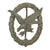 Original German WWII Luftwaffe Radio Operator & Air Gunner Badge by Wilhelm Deumer of Lüdenscheid Original Items