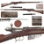 Original Italian Vetterli M1870/87/15 Infantry Rifle by Torino Serial AH 5465 Converted to 6.5mm with Cut Down Bayonet - Dated 1879 Original Items