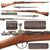 Original French Modèle 1866-74 M80 Gras Converted Rifle by Châtellerault Serial AB 59934 with M1874 Bayonet and Scabbard - Dated 1873 Original Items