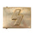 Original German WWII Early HJ Deutsches Jungvolk DJ Single Rune Solid Nickel Belt Buckle - Marked RZM U.E.72 Original Items