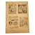 Original U.S. WWII D-Day Major Richard Sinclair Scrapbook Page Group with Eisenhower D-Day Letter Addressed to LST 371, Captured Armband, and Documents Original Items