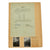 Original U.S. WWII D-Day Major Richard Sinclair Scrapbook Page Group with Eisenhower D-Day Letter Addressed to LST 371, Captured Armband, and Documents Original Items