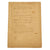 Original U.S. WWII D-Day Major Richard Sinclair Scrapbook Page Group with Eisenhower D-Day Letter Addressed to LST 371, Captured Armband, and Documents Original Items