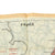 Original British WWII RAF Silk Double-Sided Escape Map of Germany & France - Air Ministry No. 7329 & 7330 - 15 x 18” Original Items