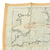 Original British WWII RAF Silk Double-Sided Escape Map of Germany & France - Air Ministry No. 7329 & 7330 - 15 x 18” Original Items
