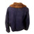 Original German WWII Luftwaffe Blue Winter Fur Lined "Channel" Flying Jacket with Bakelite Main Zipper Original Items