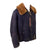 Original German WWII Luftwaffe Blue Winter Fur Lined "Channel" Flying Jacket with Bakelite Main Zipper Original Items