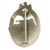 Original German WWII Silver Grade Panzer Assault Tank Badge by Hermann Aurich of Dresden Original Items