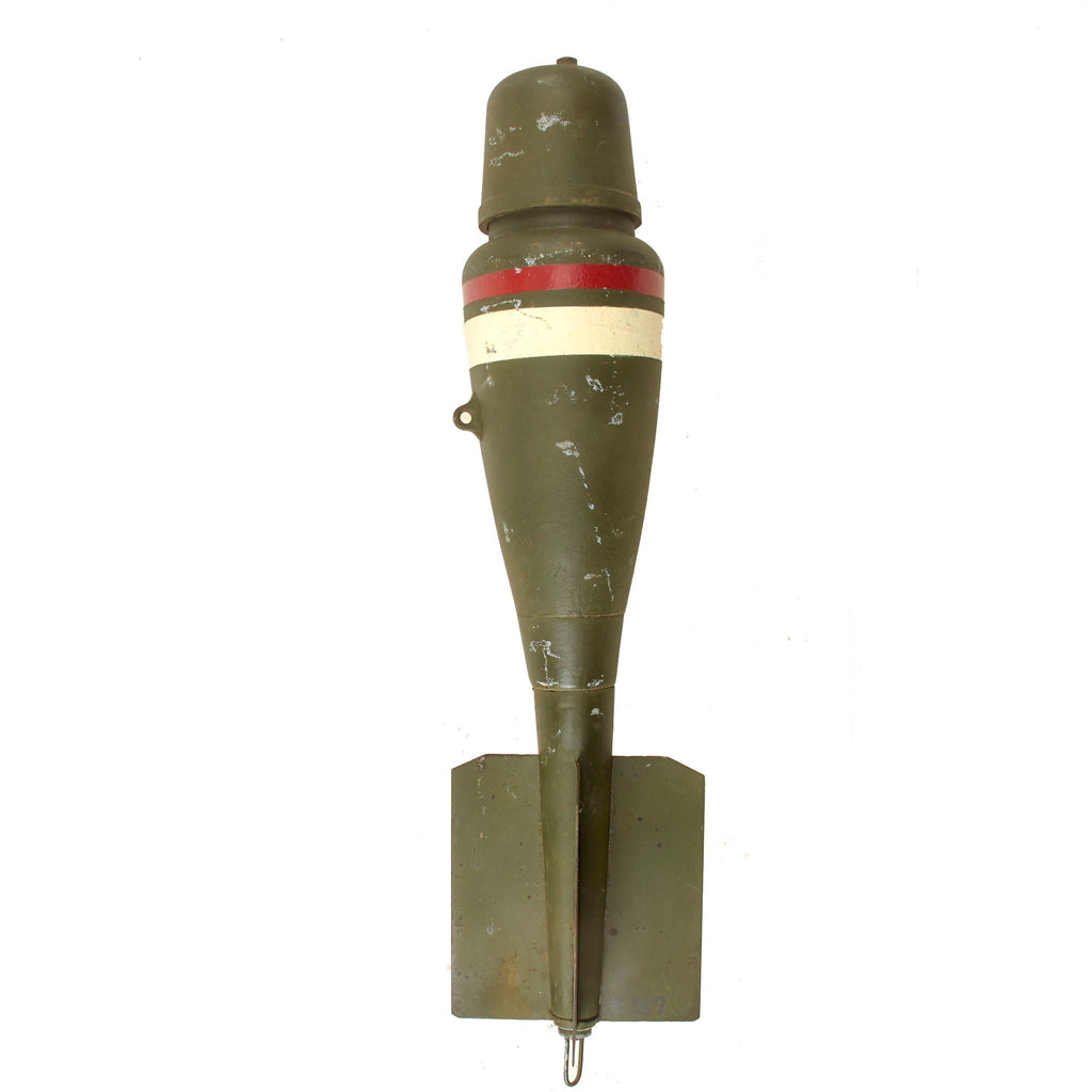 Original British WWI Royal Flying Corps Inert 20 Pound Cooper Aerial Bomb with Fuze & Fuze Cover Original Items
