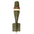 Original British WWI Royal Flying Corps Inert 20 Pound Cooper Aerial Bomb with Fuze & Fuze Cover Original Items