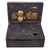 Original Imperial Japanese Pre-WWII Era Lock Box Strongbox with Alarm System Used in Okinawa Jincheng Hospital
