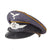 Original German WWII Luftwaffe 1938 Dated Flight Branch EM/NCO Schirmmütze Visor Crush Cap - size 56cm Original Items