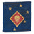 Original U.S. WWII USMC Raider Australian-Made Bevo-Woven Square Shoulder Patch Original Items