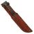 Original U.S. WWII PAL RH-36 MkII-Style Fighting Knife with Leather Belt Scabbard Original Items