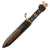 Original German WWII Transitional HJ Knife with Motto with Scabbard - Removed Maker Markings Original Items