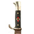 Original German WWII Transitional HJ Knife with Motto with Scabbard - Removed Maker Markings Original Items