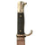 Original German WWII Transitional HJ Knife with Motto with Scabbard - Removed Maker Markings Original Items