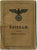 Original German WWII Heer Panzer Soldbuch Soldier ID & Payment Book For Oberschutze Heinz Binkle - 21st Panzer Battalion in Afrika Korps Original Items