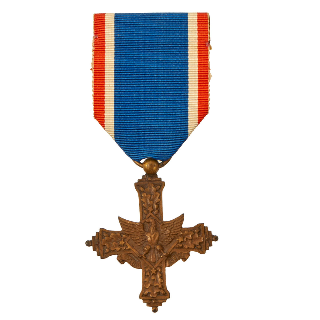 Original U.S. WWI Scarce French-Made 1st Type Distinguished Service Cross Original Items